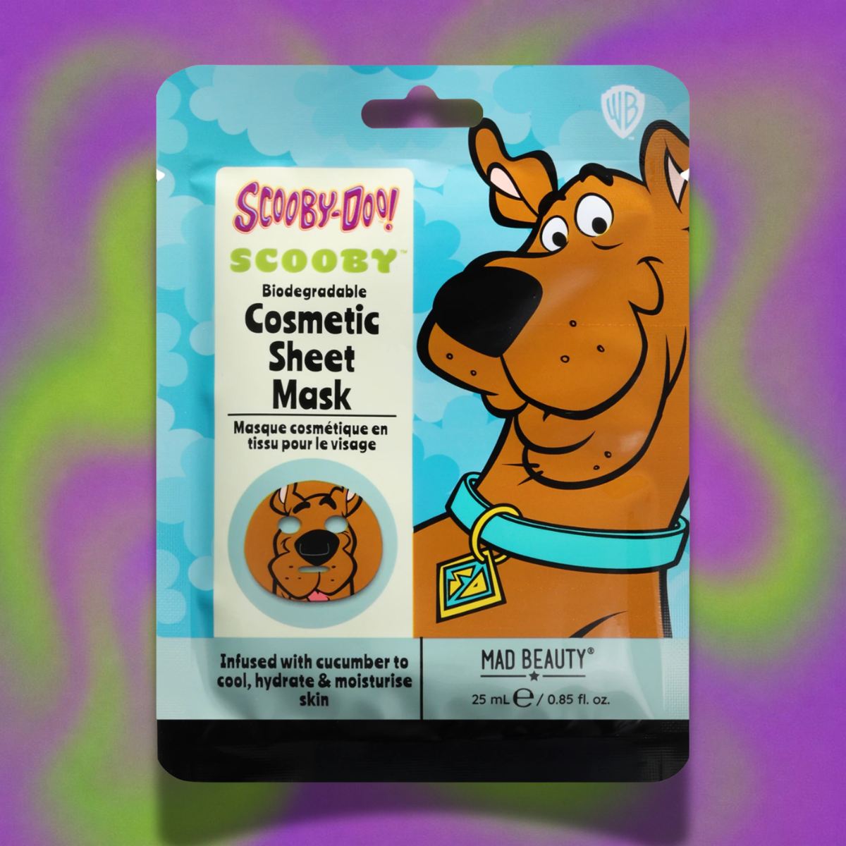 MAD BEAUTY | Scooby-Doo! – Maschera Viso al Cetriolo 25 ml