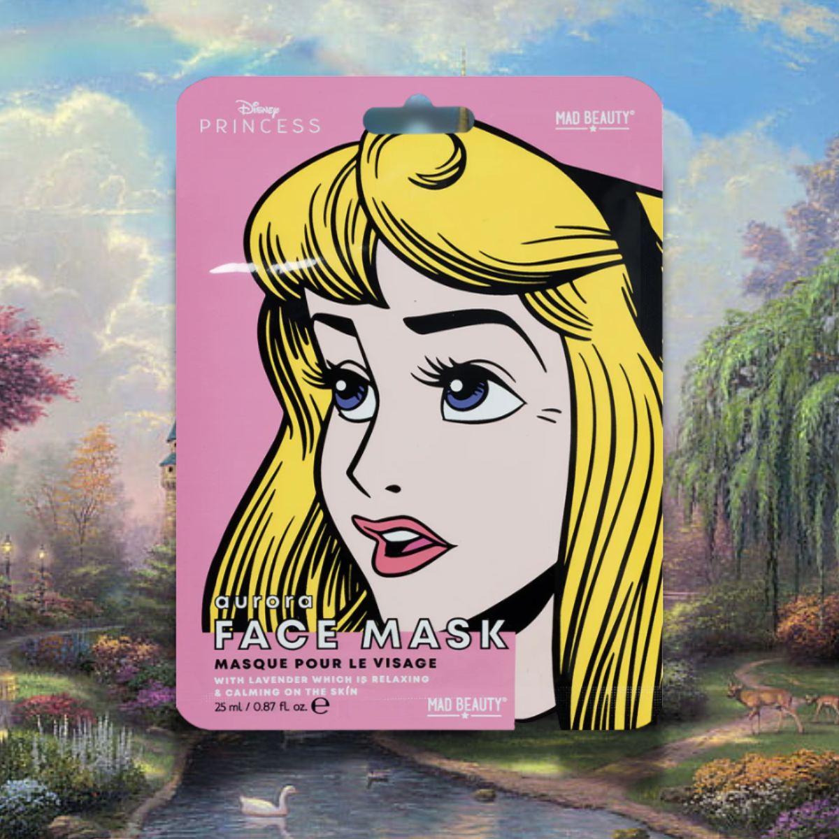 MAD BEAUTY | DISNEY PRINCESS AURORA – Maschera Viso alla Lavanda 25ml