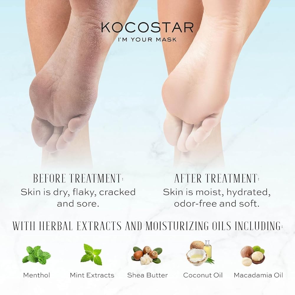 KOCOSTAR Leg Relax Therapy - Trattamento Intensivo per alleviare stanchezza e gonfiore di piedi e polpacci