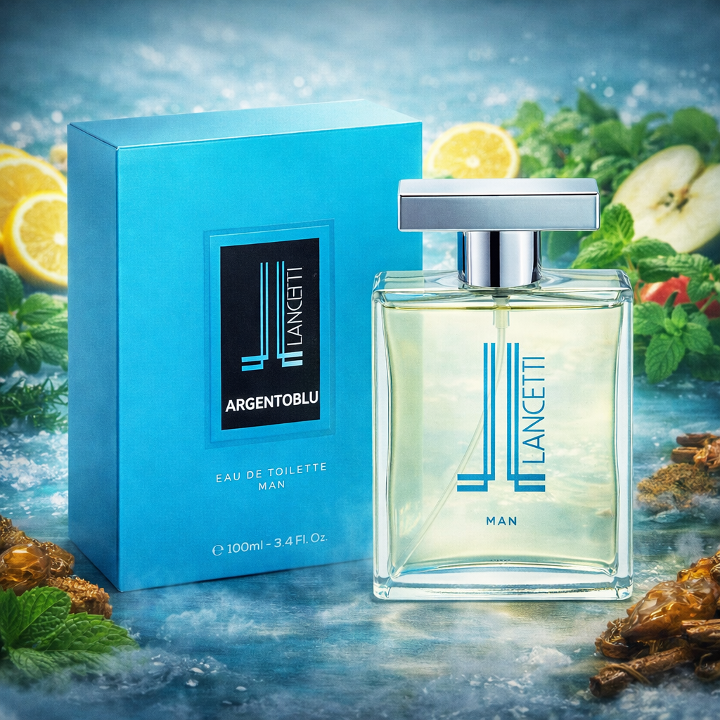 LANCETTI ARGENTO BLU - Eau de Toilette Uomo 100ml