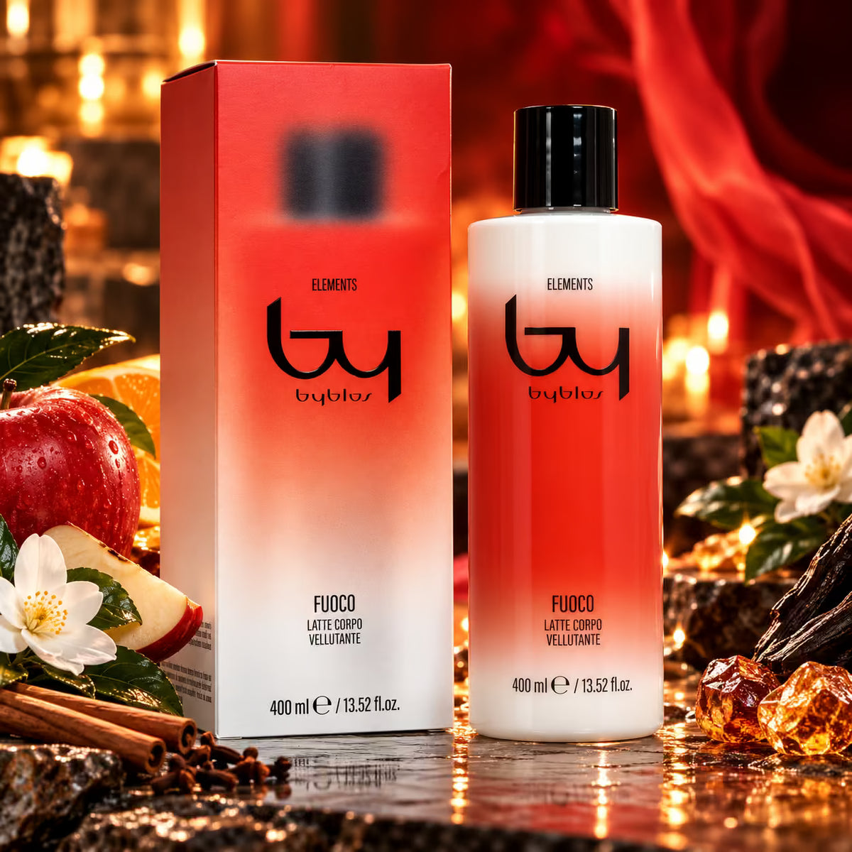 BY BYBLOS ELEMENTS FUOCO – Latte Corpo Vellutante 400ml