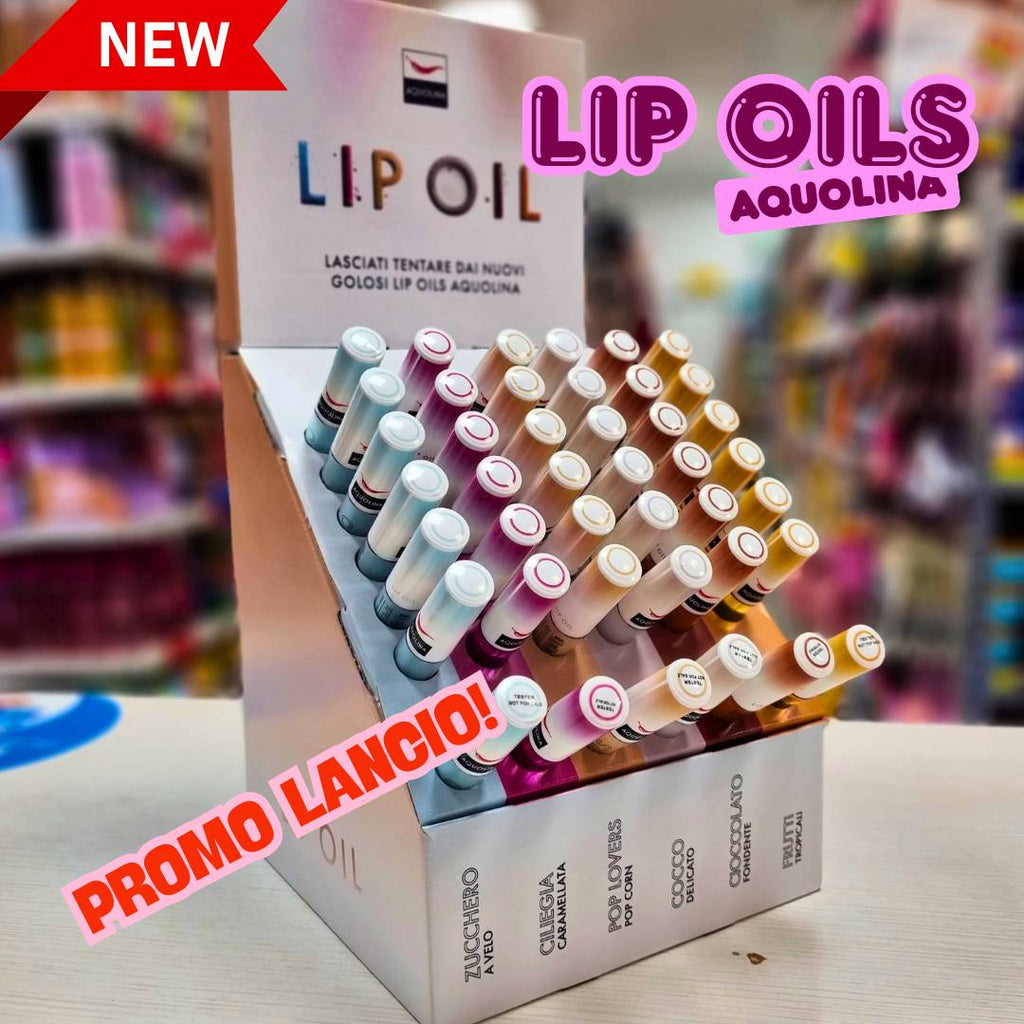 6 GOLOSI LIP OILS + SPEDIZIONE GRATUITA | Gusto e Idratazione sulle Labbra