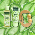 ALOE VERA SET MASSAGGIO & IDRATAZIONE | Olio e Crema Corpo + Massaggiatore