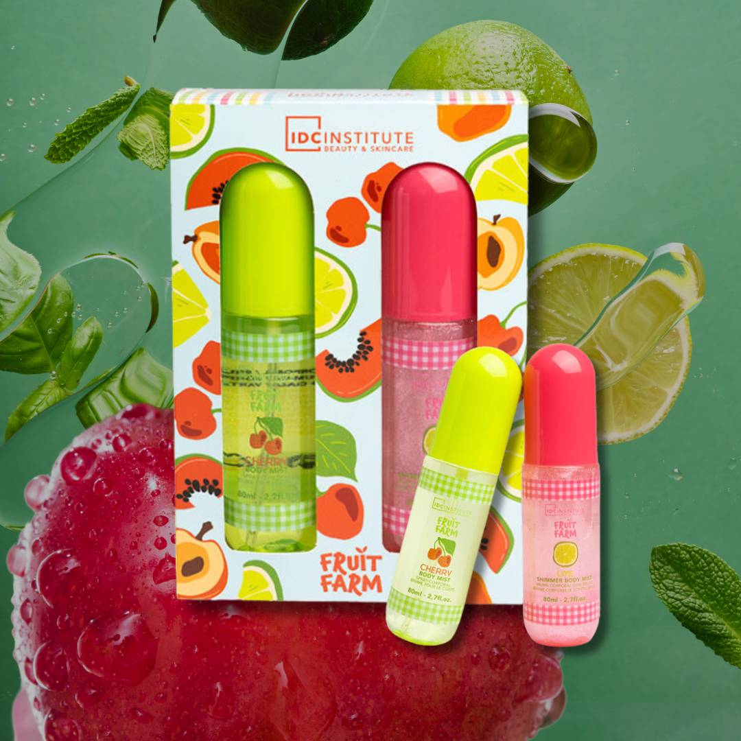 SKIN FOOD SET BODY MIST + SHIMMER | Spray Corpo Ciliegia + Spray Scintillante Lime