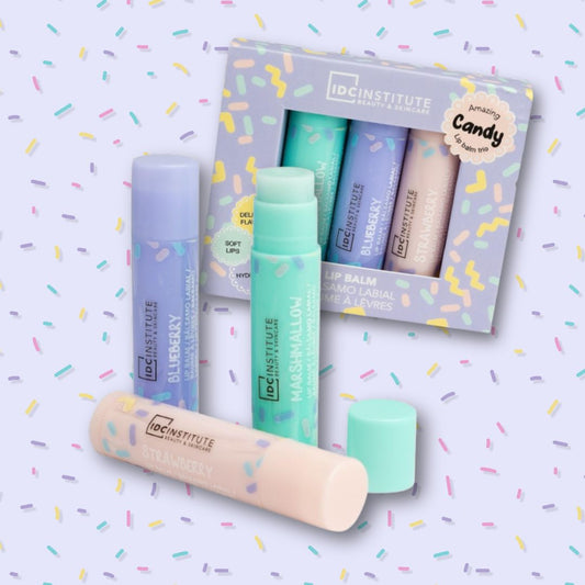 AMAZING CANDY LIP BALM TRIO  - Set di Balsami Labbra Stick Idratanti