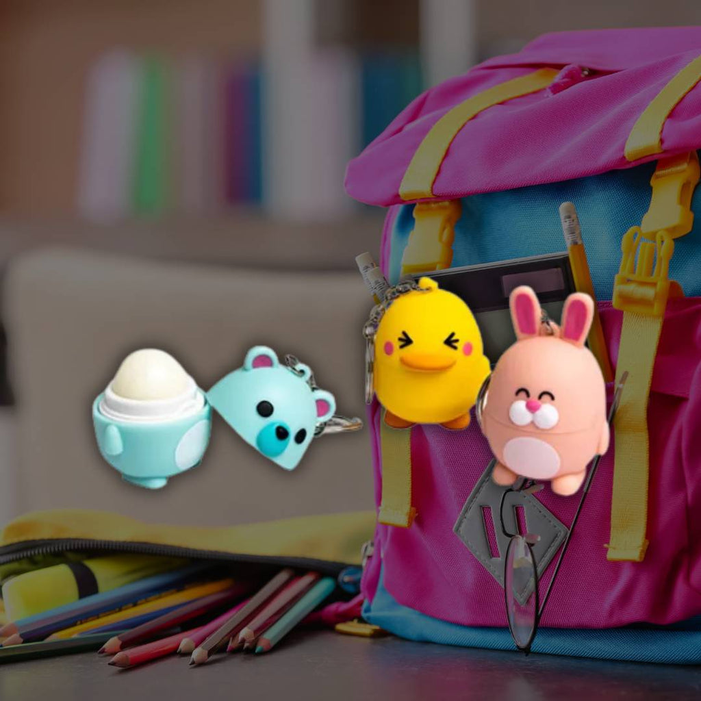 ANIMALS LIP BALM - Balsamo Labbra Portachiavi