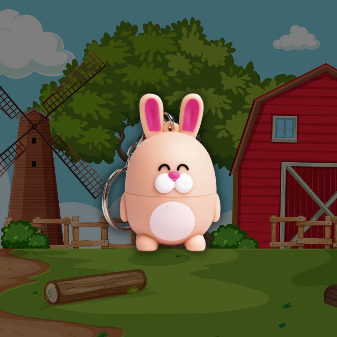 ANIMALS LIP BALM - Balsamo Labbra Portachiavi