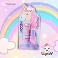KIT LITTLE UNICORN - Lucidalabbra glitterato + smalto rosa per unghie
