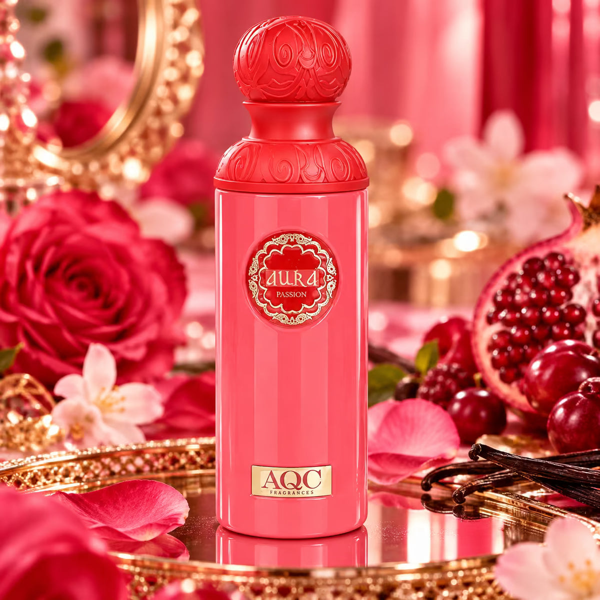 AQC BODY MIST AURA PASSION - Body Mist Spray Corpo Profumato 250 ml