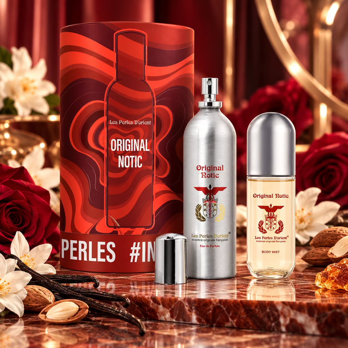 LES PERLES D’ORIENT ORIGINAL TONIC KIT - Eau de Parfum 150 ml + Body Spray 90 ml