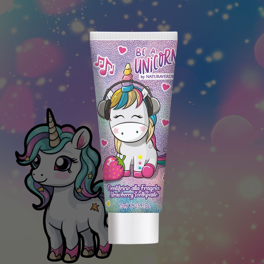 BE A UNICORN | Dentifricio alla Fragola 75 ml