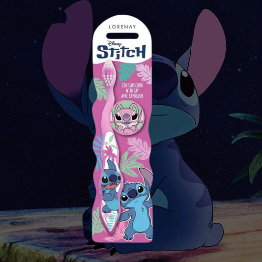 DISNEY STITCH | Spazzolino Kids con Cappuccio Protettivo