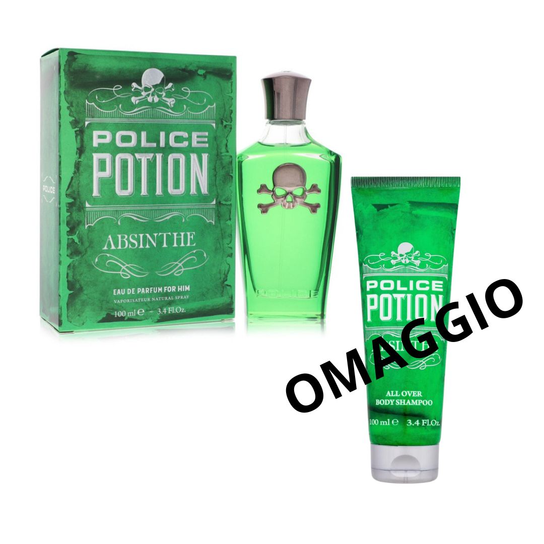 POLICE Absinthe EDP 100ml +OMAGGIO