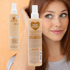 ALAMA PROFESSIONAL LISS - Kit Lisciante per Capelli Lisci e Setosi | Shampoo 500ml + Maschera 500ml + Spray Lisciante 250ml + Cristalli Liquidi 100ml + Omaggio