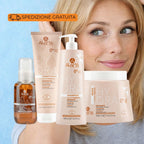 ALAMA PROFESSIONAL HYDRA - Kit Idratante per Capelli Secchi | Shampoo 500ml + Maschera 500ml + Balsamo 300ml + Cristalli Liquidi 100ml