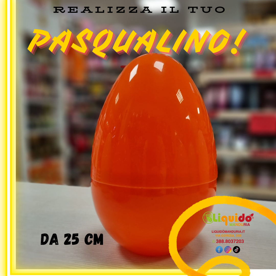 PASQUALINO - Riempi l'Uovo a modo Tuo! da 25 cm