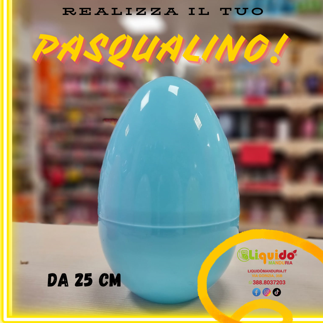 PASQUALINO - Riempi l'Uovo a modo Tuo! da 25 cm