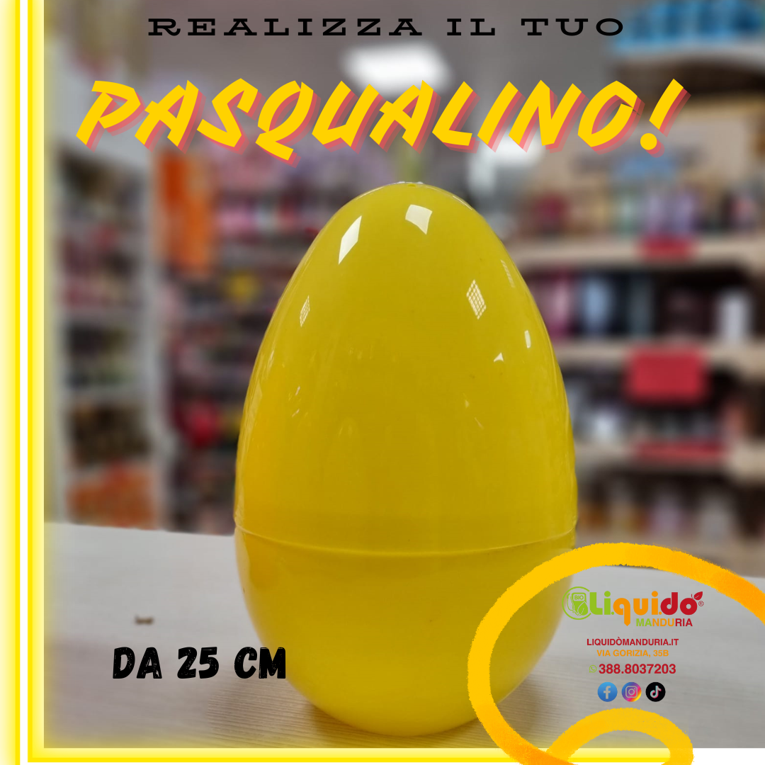 PASQUALINO - Riempi l'Uovo a modo Tuo! da 25 cm