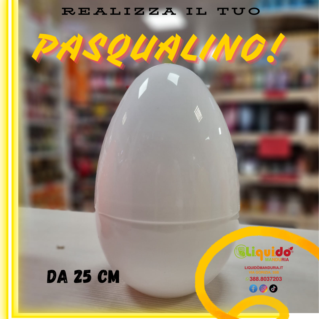 PASQUALINO - Riempi l'Uovo a modo Tuo! da 25 cm