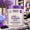SÁPHIR PROFESSIONAL I'M BLOND BLUE BLEACHING POWDER - Polvere Decolorante Blu 500gr