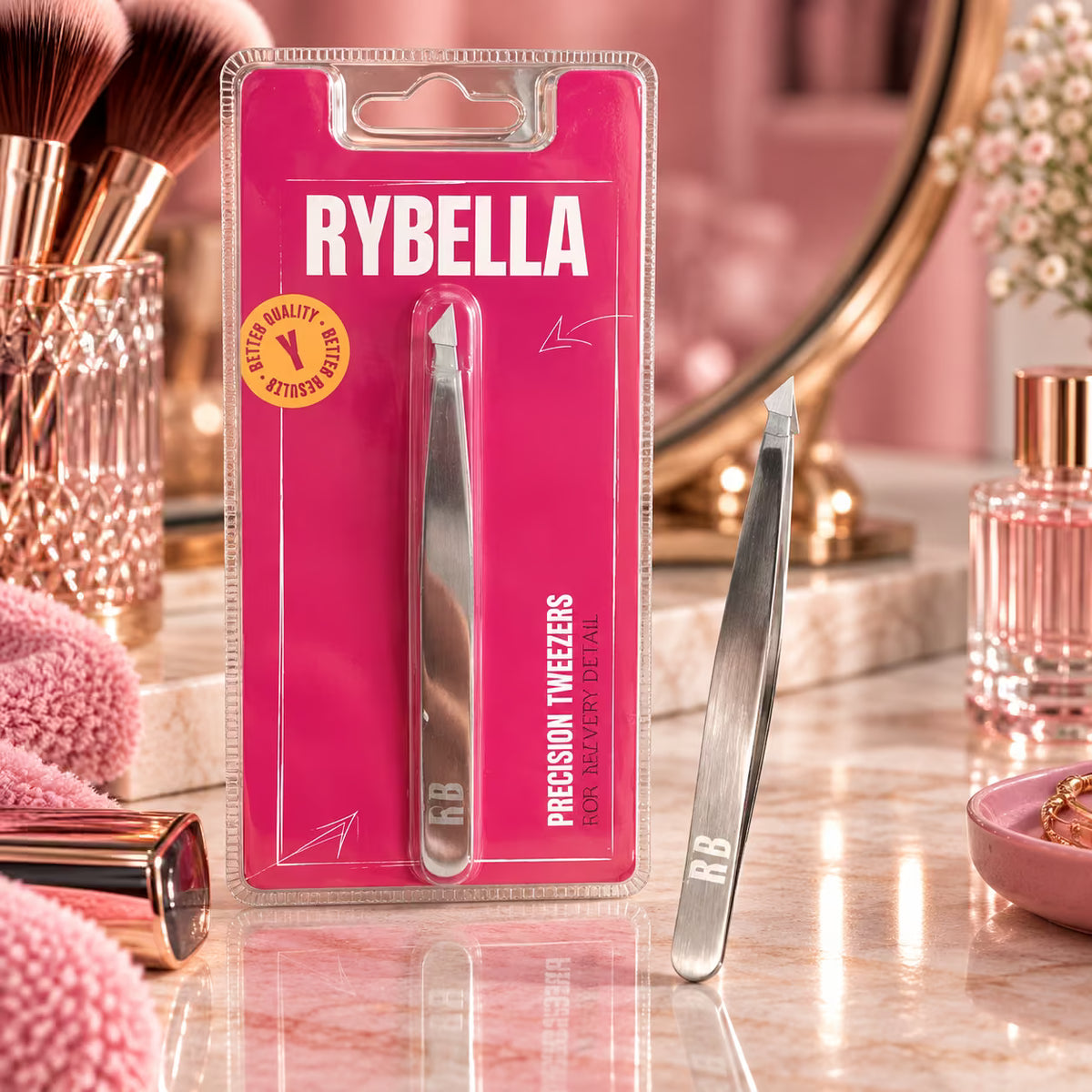 RYBELLA PRECISION TWEEZERS - Pinzetta
