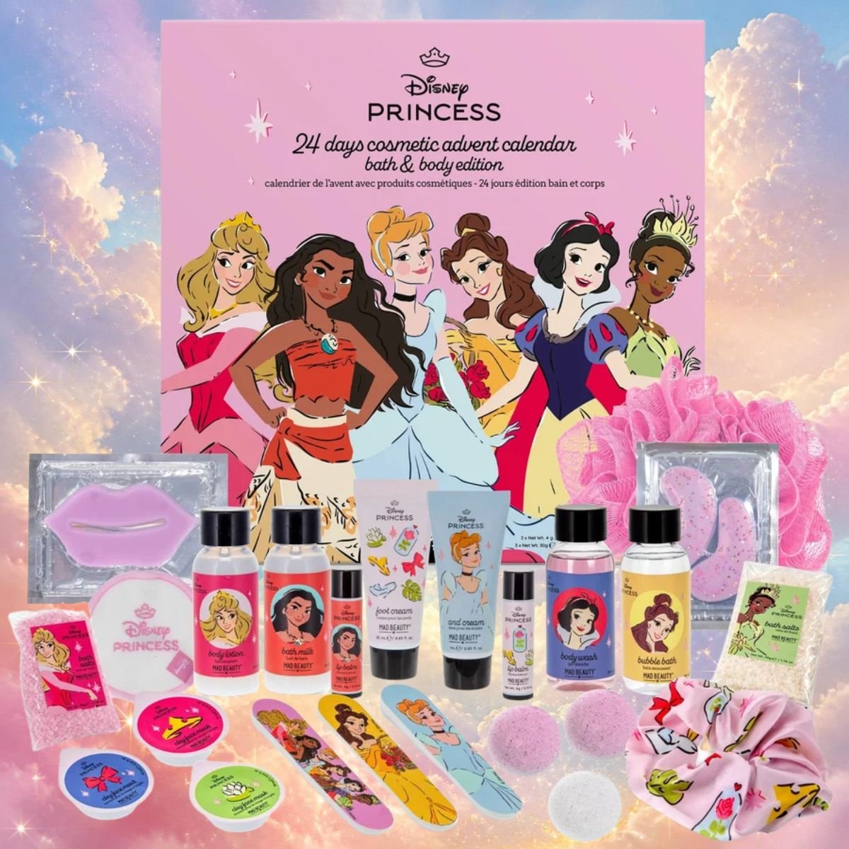 MAD BEAUTY | DISNEY PRINCESS – Calendario dell’Avvento 24 Caselle - Liquidò