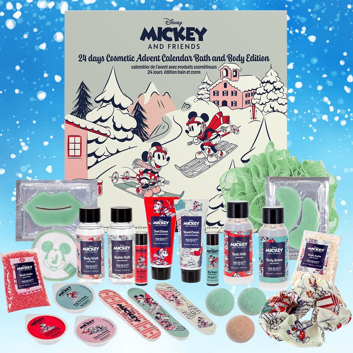 MAD BEAUTY | MICKEY AND FRIENDS – Calendario dell’Avvento 24 Caselle - Liquidò