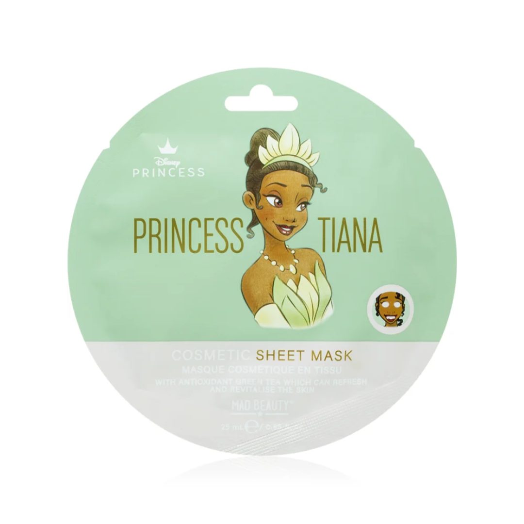 Disney - Collezione di Maschera Viso In Tessuto  PRINCIPESSE da 5pz