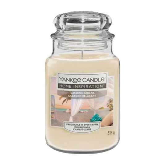 Yankee Candle - Calming cabana cabanon relaxant Giara grande 538g