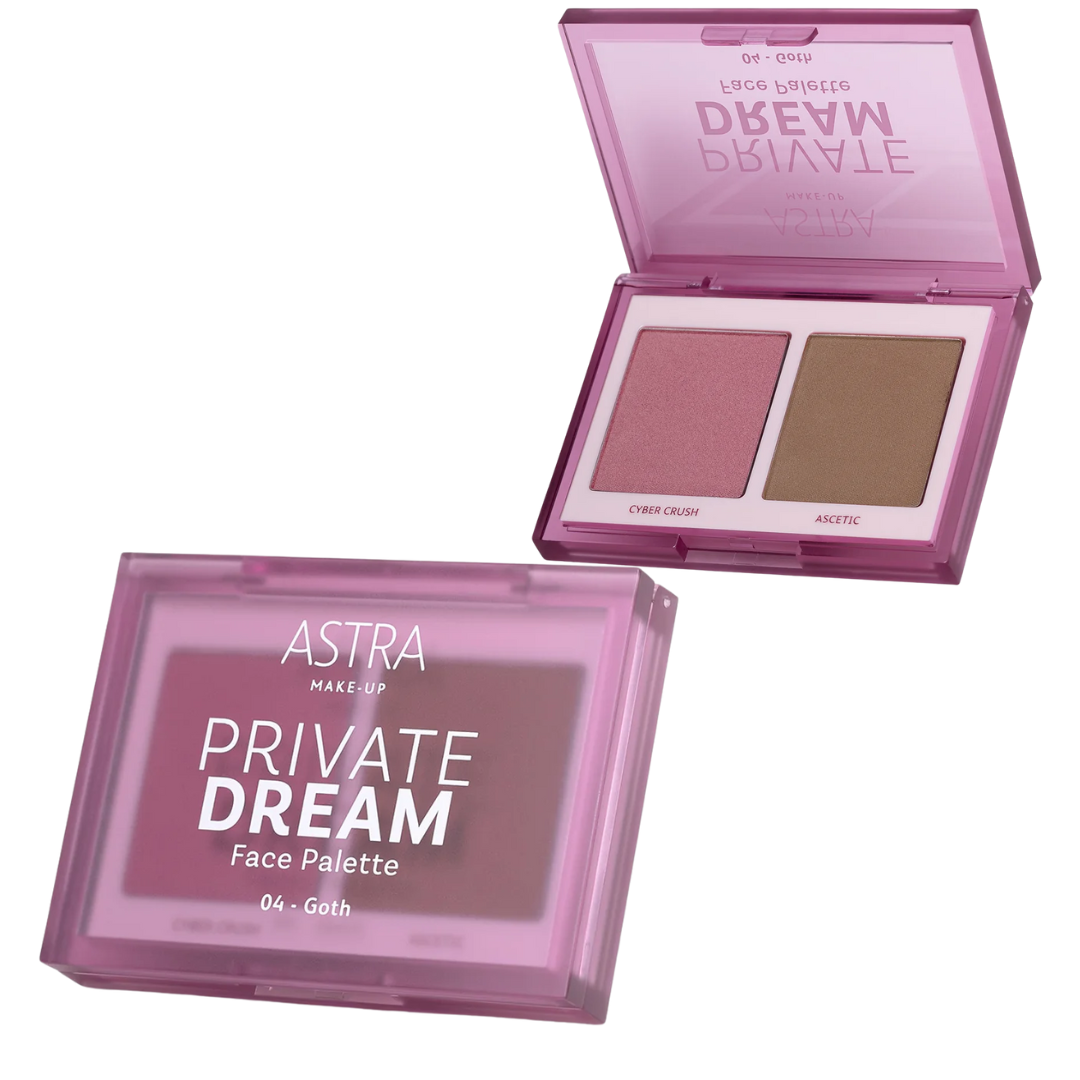 PRIVATE DREAM FACE PALETTE - Palette Viso Blush + Bronzer