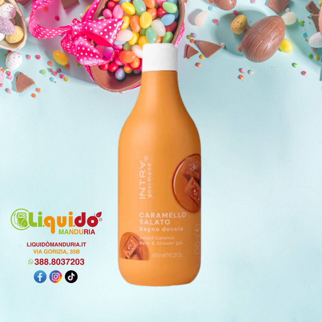 INTRA GOURMAND - Bagno doccia 450ml Caramello salato