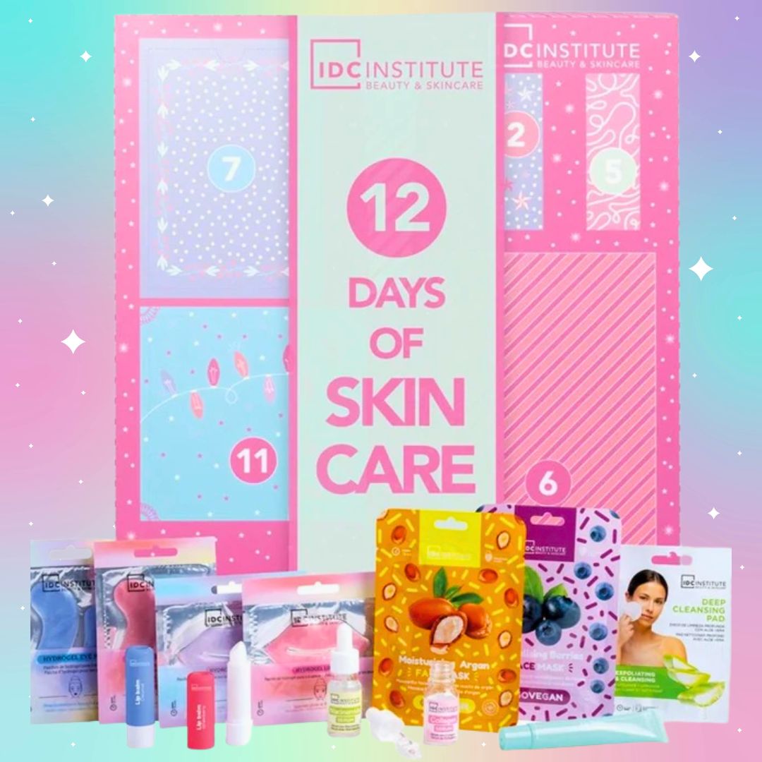 IDC INSTITUTE | 12 Days of Skin Care – Calendario dell’Avvento 12 Caselle