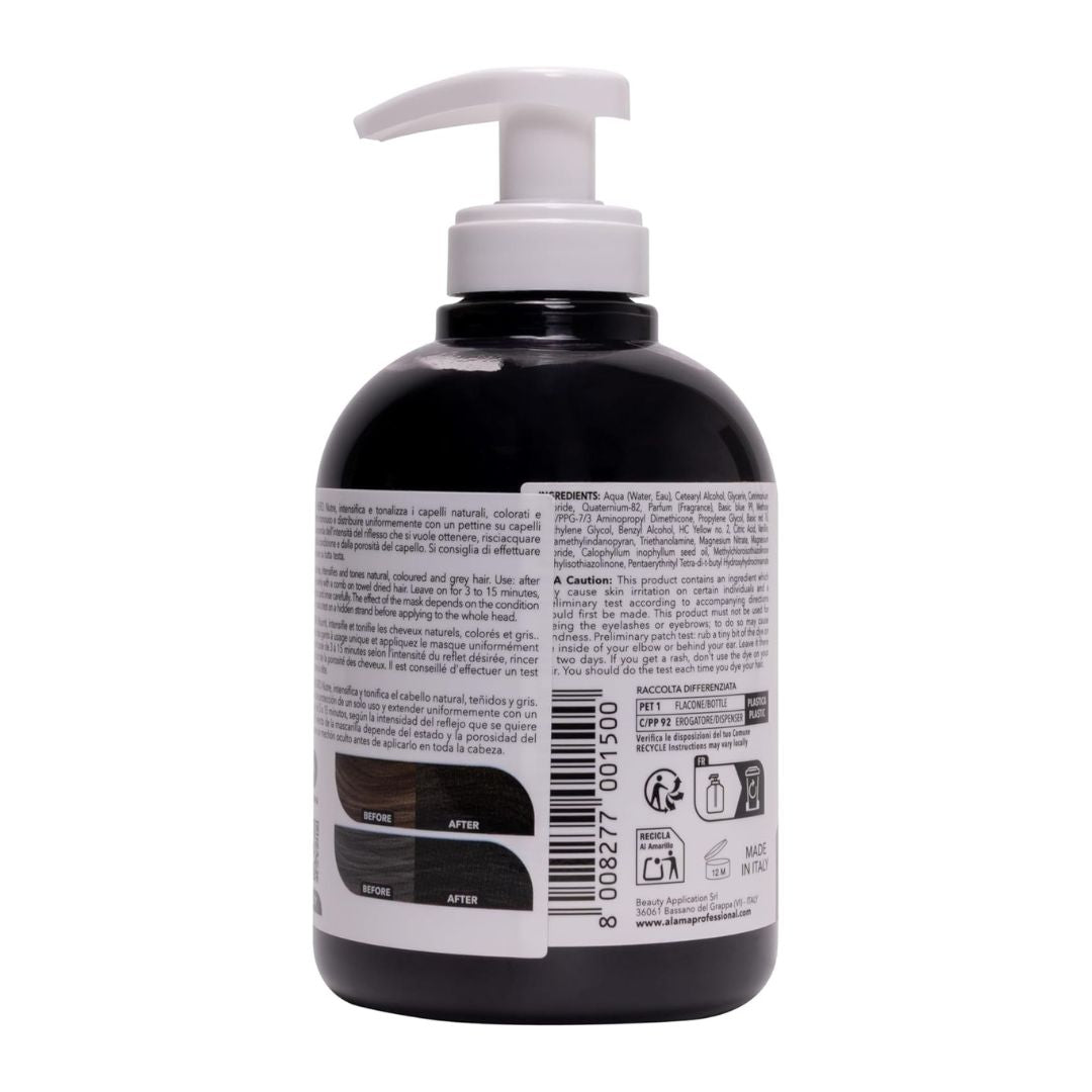 ALAMA SOS COLOR & GO - Maschera colorata condizionante Nero