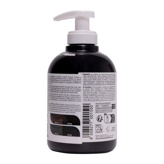 ALAMA SOS COLOR & GO - Maschera colorata condizionante Nero