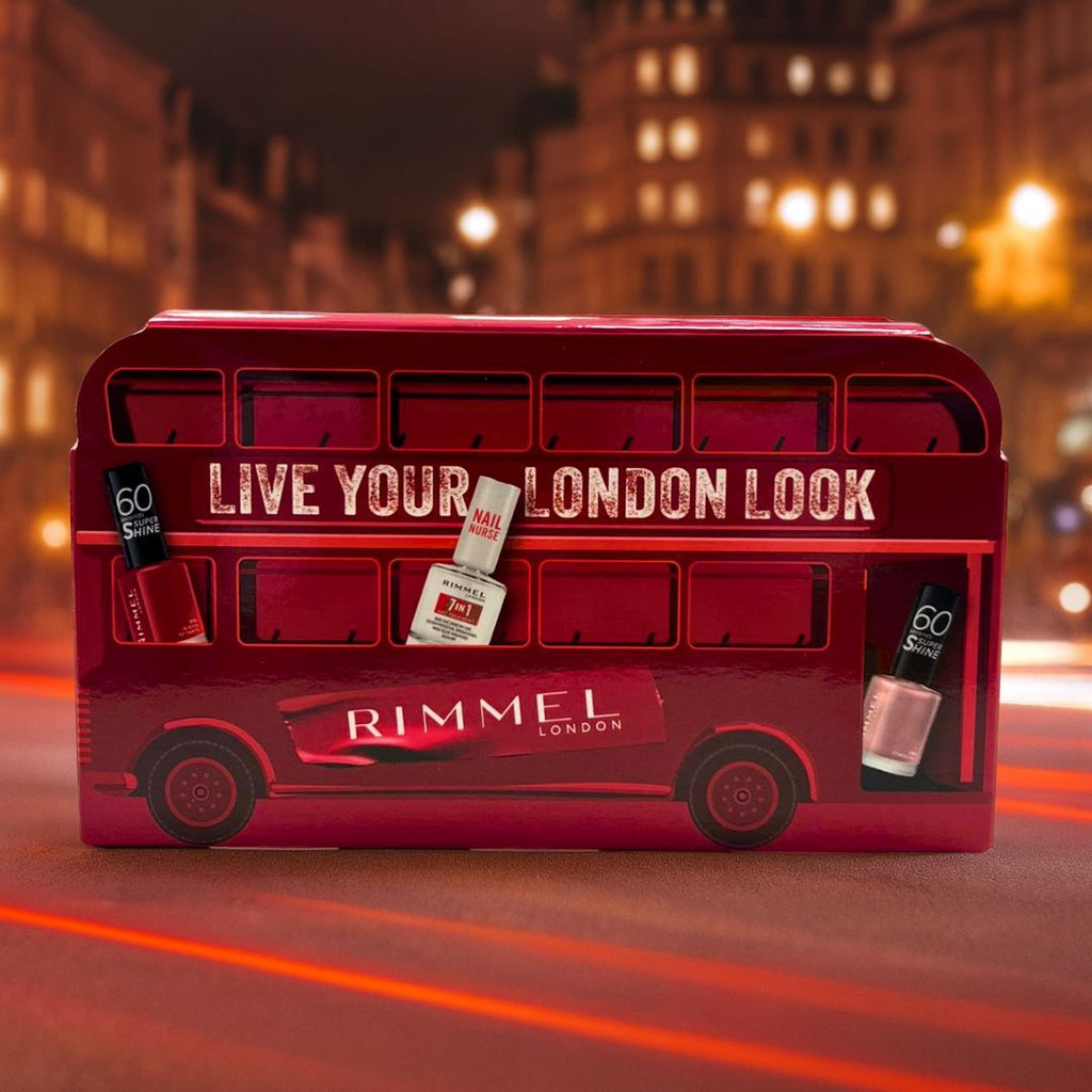 RIMMEL LONDON BEAUTY BUS – Set Smalti e Nail Care