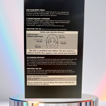 DERMOLAB BEAUTY BOX BOTOX - Like Effect | Crema Ricca + Lip Plumper Effetto Filler