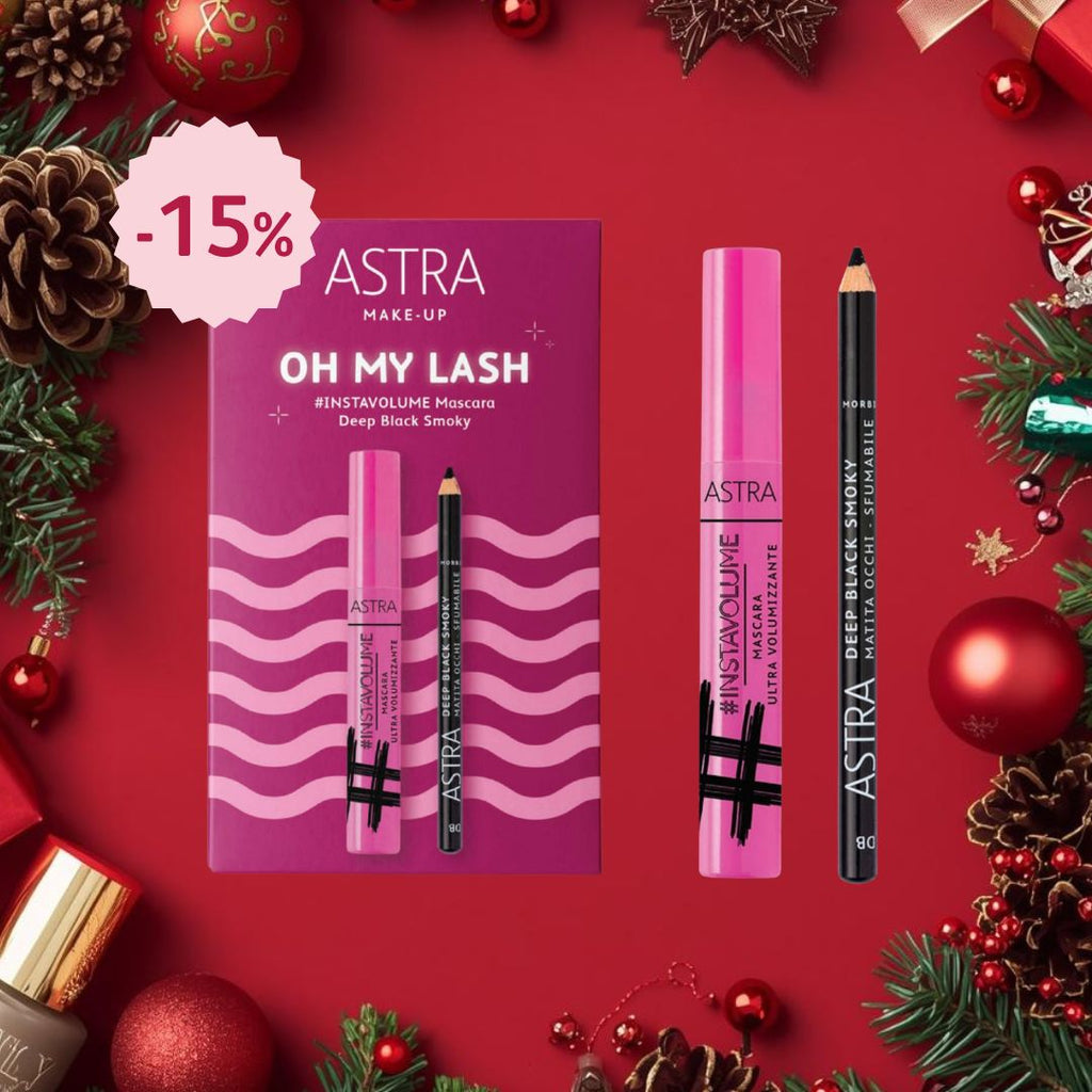 ASTRA MAKE UP BOX OCCHI | Oh My Lash - Mascara Ulta Volumizzante + Matita Occhi Deep Black Smoky