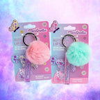 MARTINELIA BUTTERFLY LIP'S SET – Lucidalabbra & Balsamo Labbra con Portachiavi Pom Pom