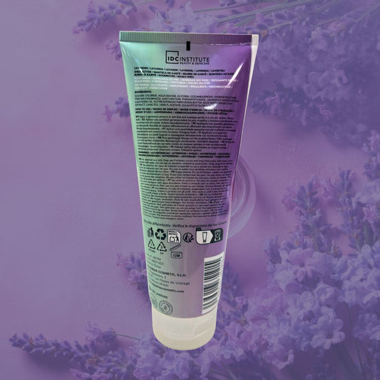 IDC INSTITUTE SMOOTHING FOOT SCRUB | con Lavanda e Burro di Karité - Leviga, Nutre e Ammorbidisce