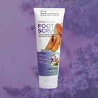 IDC INSTITUTE SMOOTHING FOOT SCRUB | con Lavanda e Burro di Karité - Leviga, Nutre e Ammorbidisce