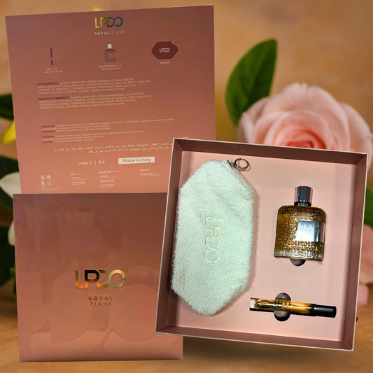 LPDO COFANETTO ROYAL TIARÉ - Eau de Parfum Intense 100ML + 10ML + Pochette