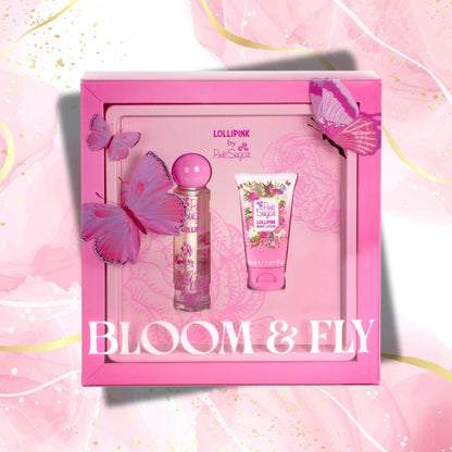 AQUOLINA PINK SUGAR LOLLIPINK - Cofanetto Bloom & Fly | EDT 50ml + Crema Corpo 50ml