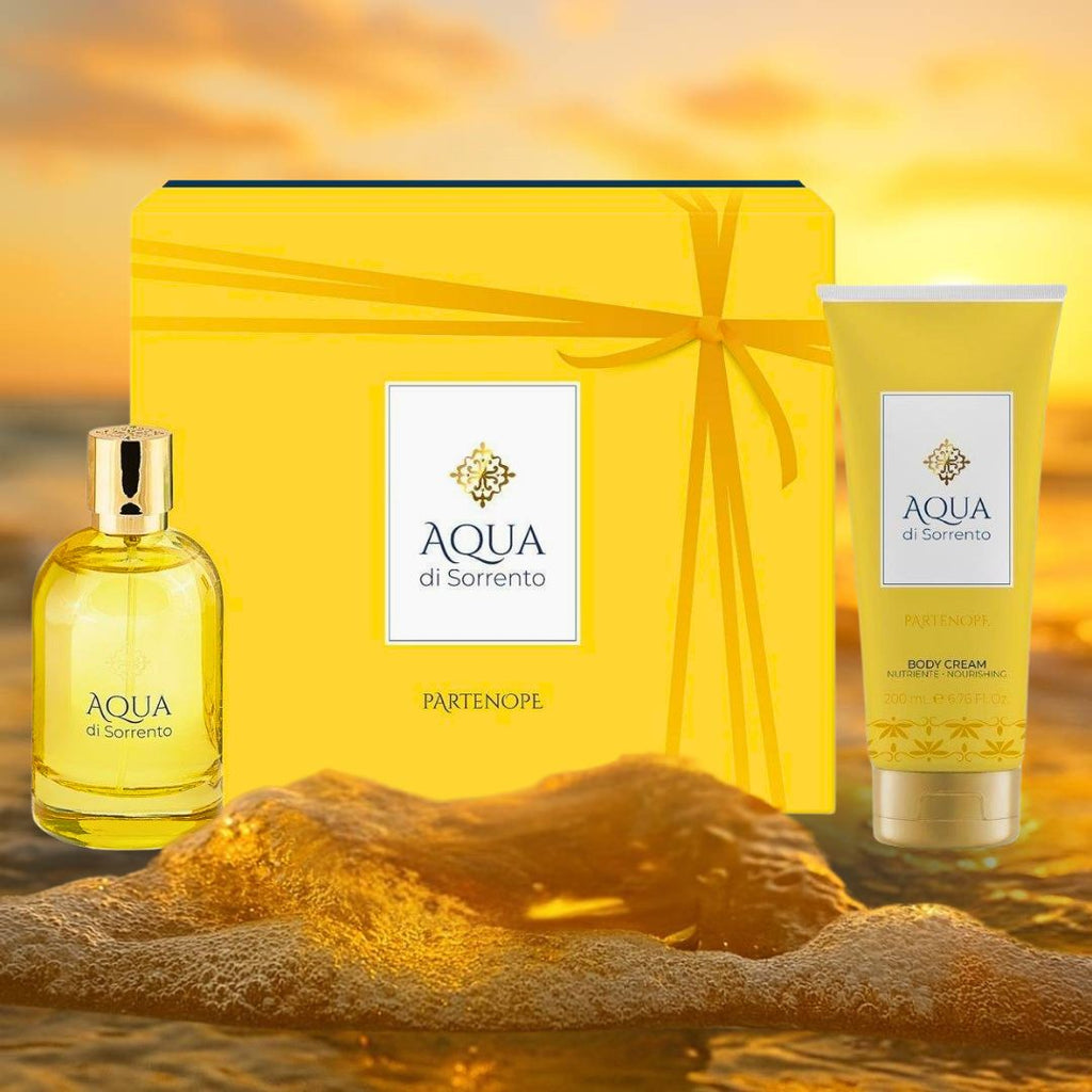 AQUA DI SORRENTO PARTENOPE COFANETTO - Eau de Parfum 100ml + Body Cream 200ml