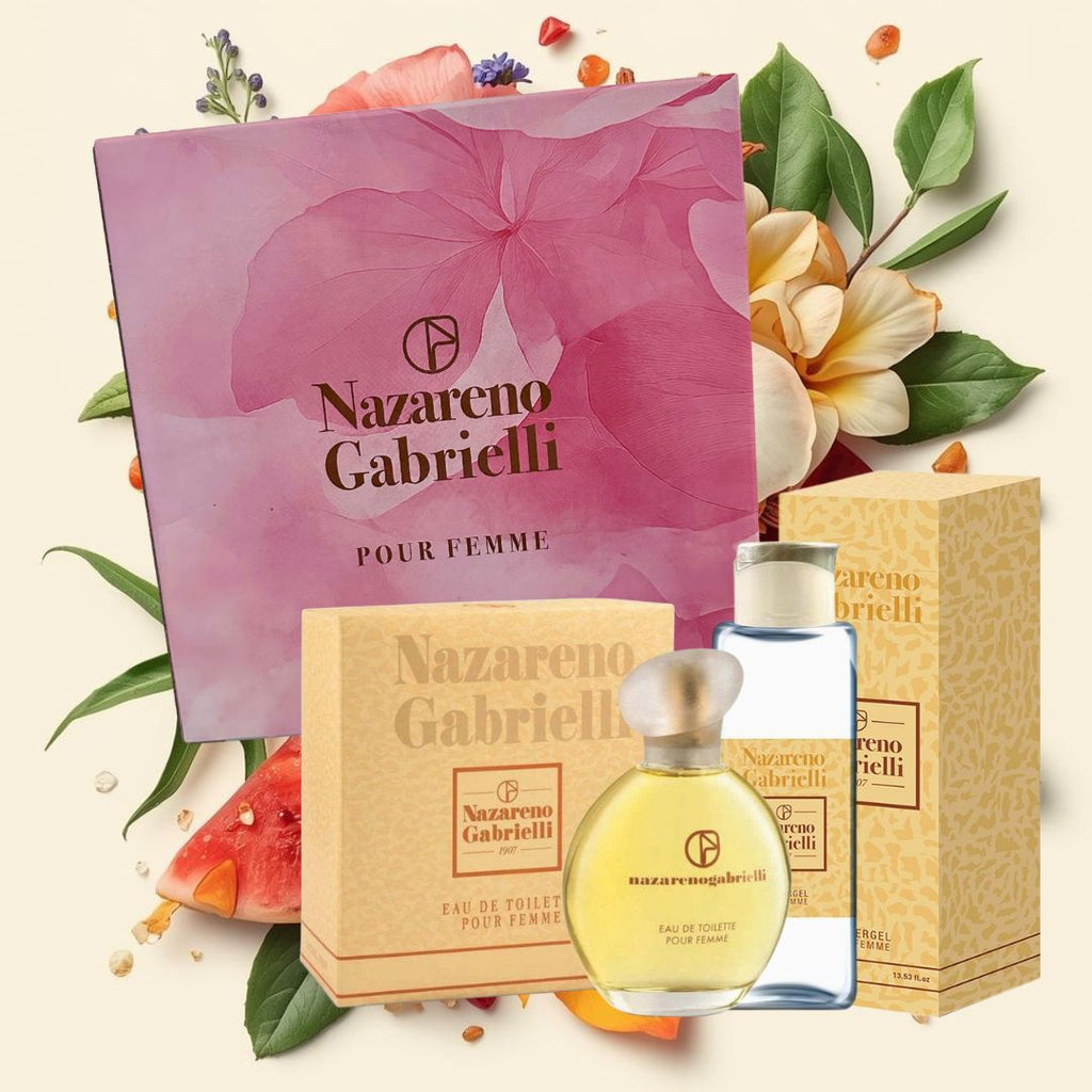 NAZARENO GABRIELLI POURFEMME Cofanetto | EDT 100ml + Shower Gel 400ml