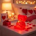 ORSETTO DELL'AMORE LUMINOSO - Luce Decorativa San Valentino h6cm