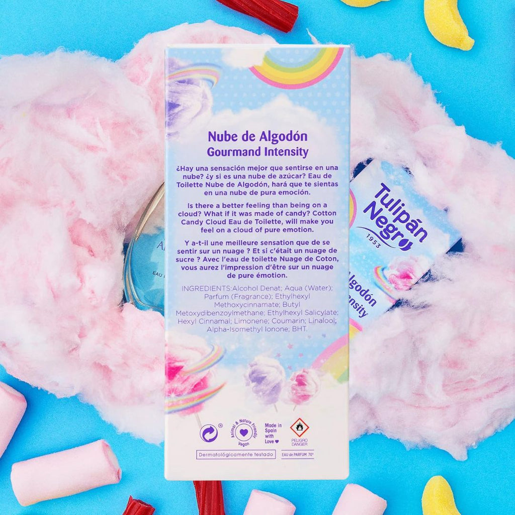 TULIPÁN NEGRO Nube de Algodón – Eau de Toilette (Zucchero Filato) 50ml