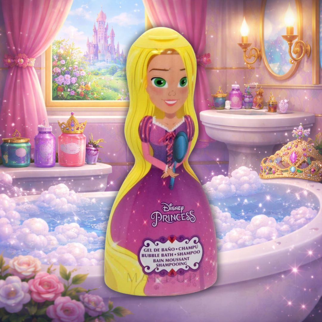 DISNEY PRINCESS Rapunzel - 2in1 Gel Doccia e Shampoo 2D 250ml