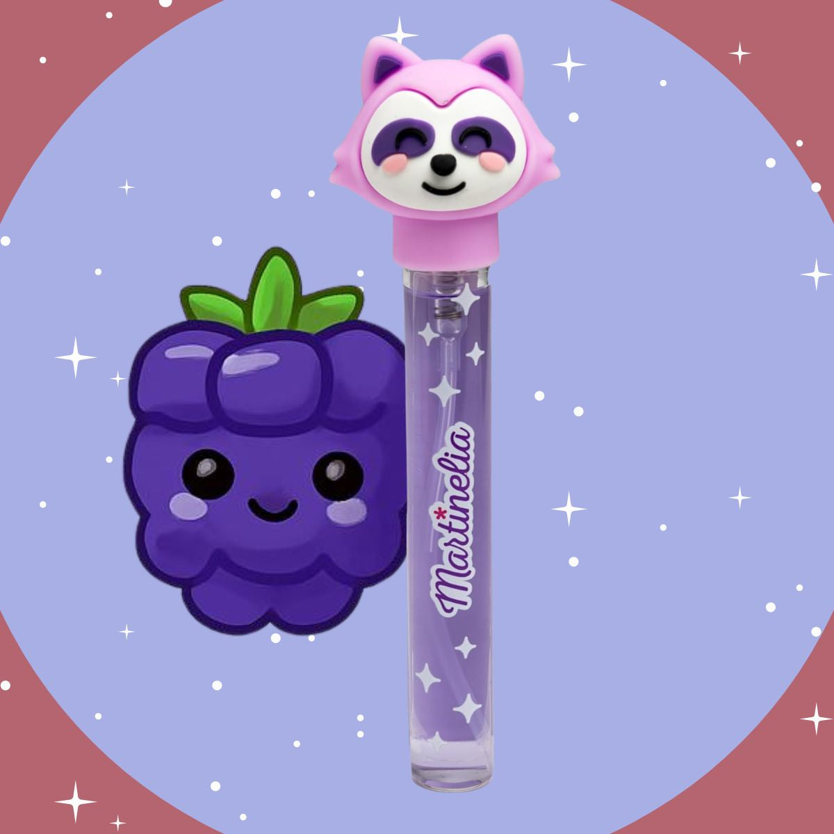 MARTINELIA CUTE ANIMALS - Eau de Toilette Bambini 10ml: Anguria, Fragola, Pesca e Mora