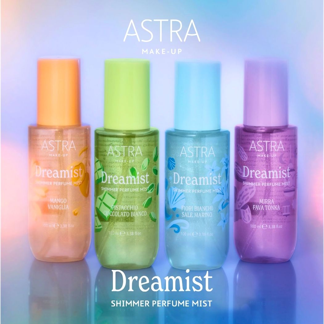 ASTRA DREAMIST MANGO & VANIGLIA - Shimmer Perfume Mist 100ml - Liquidò