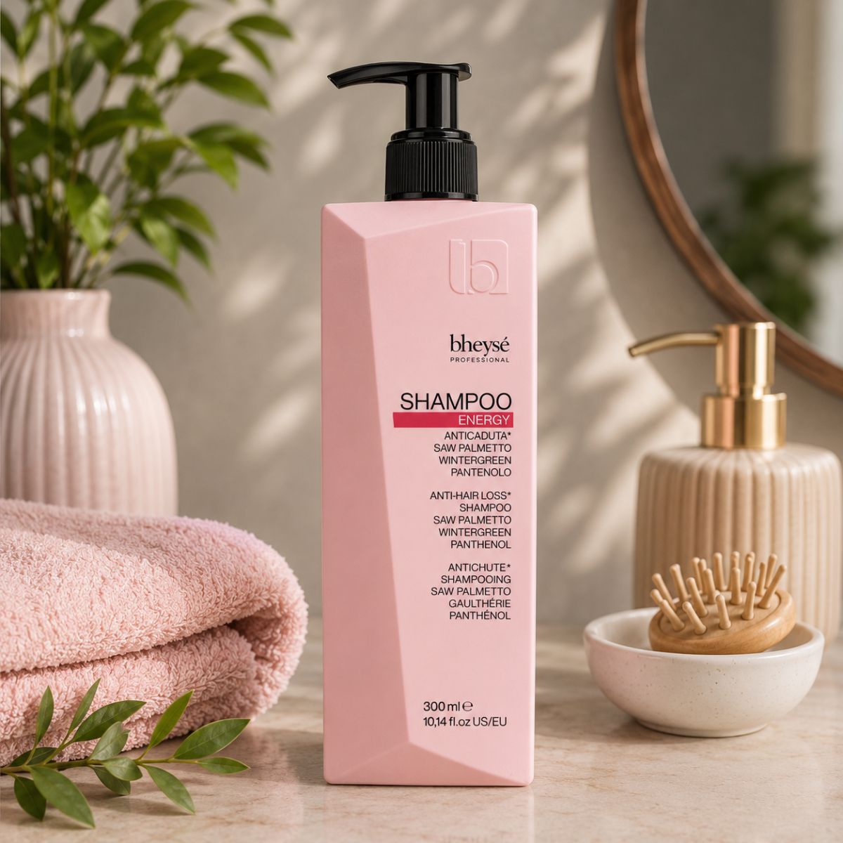 BHEYSÉ PROFESSIONAL SHAMPOO ENERGY - Anticaduta - Liquidò